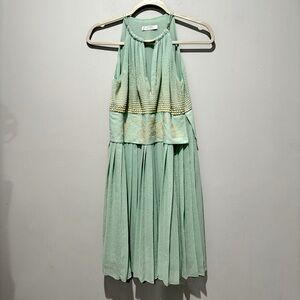 Versace collection pleaded dress